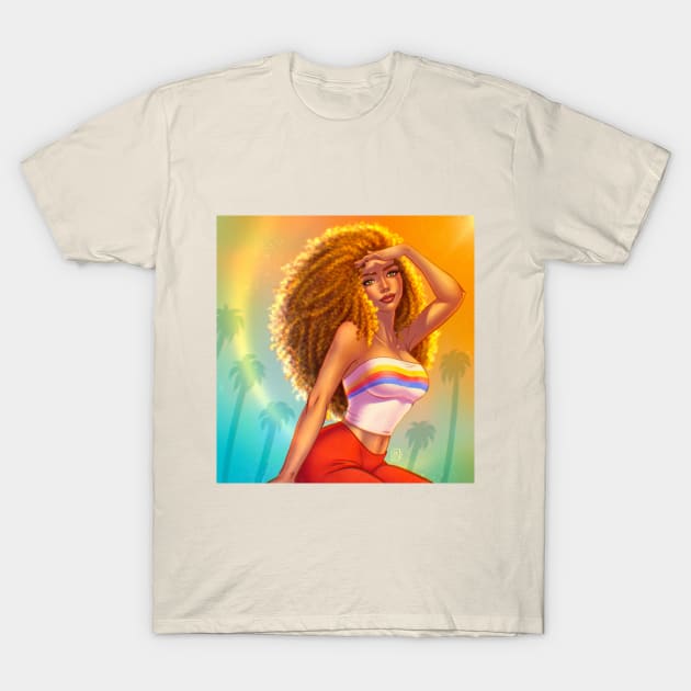 Sun kissed T-Shirt by Lin308